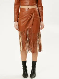 Lædernederdele Nederdel Kvinder Rustbrun -Minikjoler Butikk d6c193697b78a9329e93146df74dceba scaled