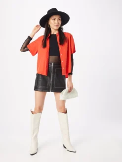 AllSaints Lædernederdele Nederdel CLEO LEA Kvinder Sort -Minikjoler Butikk d9bfb420aa7ef3bf25765adcdc265bea scaled