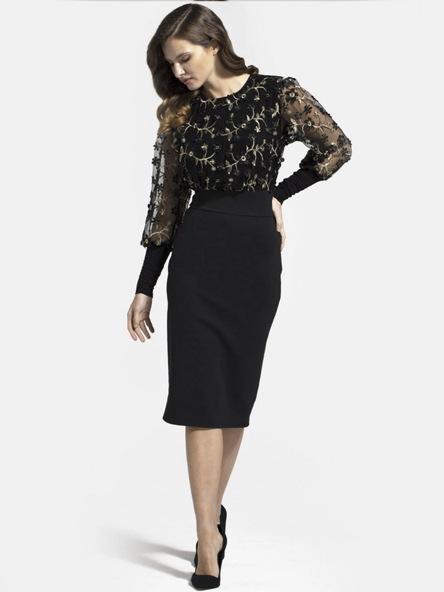 HotSquash Etuikjoler Etuikjole Emma Kvinder Sort 2 HotSquash Etuikjoler Etuikjole Emma Kvinder Sort - Billede 2