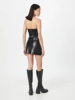 Patrizia Pepe Lædernederdele Nederdel GONNA Kvinder Sort -Minikjoler Butikk e22b0de30ddb3a801bf250ba9e9d3cec scaled