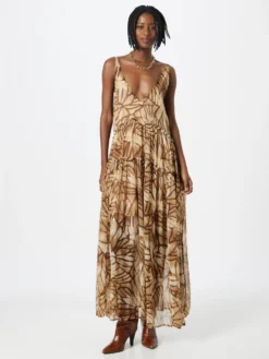 FREE PEOPLE Maxikjoler Kjole JULIANNA Kvinder Beige / Sand -Minikjoler Butikk e6f2102e33584bb2e3633038f5cf1cee scaled