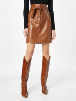 Lædernederdele Nederdel Kvinder Brun -Minikjoler Butikk e7f551703555039c82eecff33a9ec35c scaled