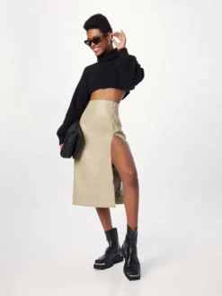 WAREHOUSE Lædernederdele Nederdel Kvinder Beige -Minikjoler Butikk ee4856b77bed181c9f77e84c028b7f6f scaled