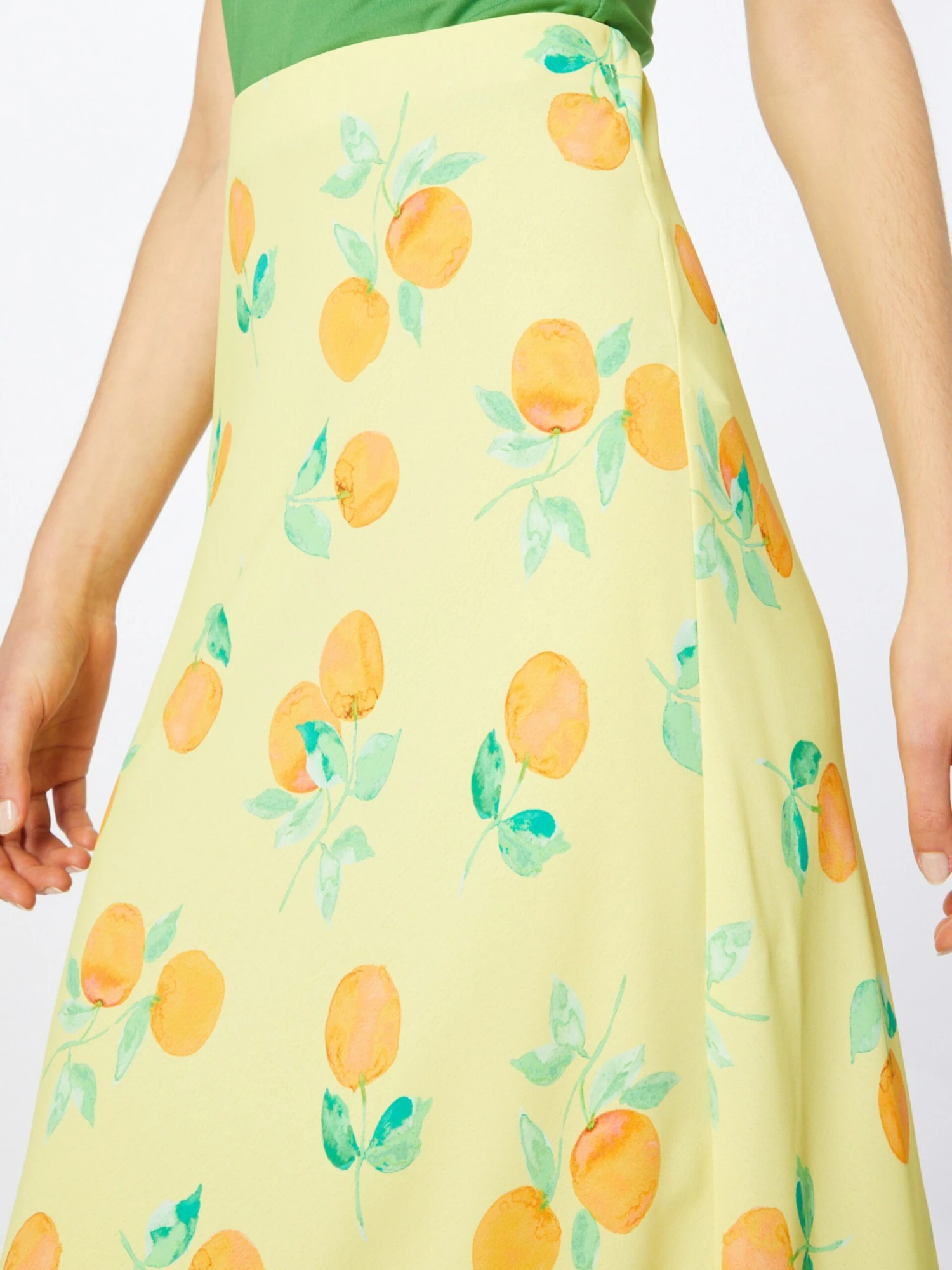 NASTY GAL Midi-nederdele Nederdel Kvinder Gul 2 NASTY GAL Midi-nederdele Nederdel Kvinder Gul - Billede 2